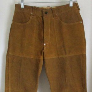 Women's Robert's Western Wear Suede Pants 26" W x 31" L